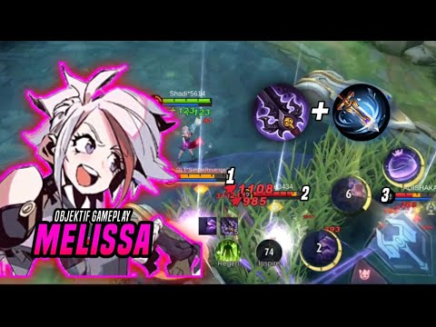 AWAL SEASON AUTO BANTAI BANTAI PAKE MELISSA | BUILD DAN EMBLEM TOP GLOBAL | OBJEKTIF GAMEPLAY | MLBB
