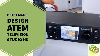 Video thumbnail for Blackmagic ATEM Television Studio HD for multicam monitoring only by Video Gizmology
