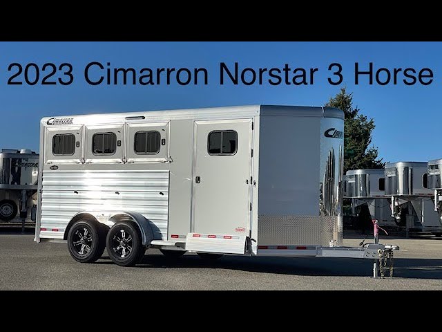 Preview image of 2024 Cimarron Norstar 3 Horse Bumper Pull youtube video