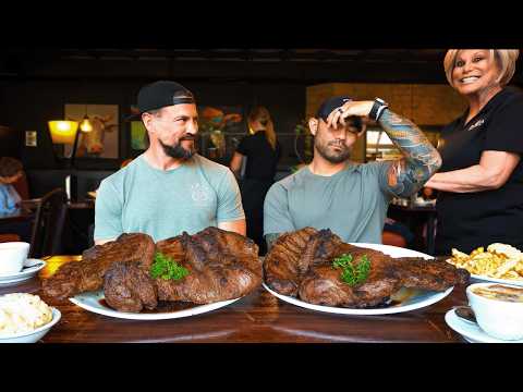 The Owner Had ZERO Faith I Could Finish Their 96oz (6lb) Steak Challenge!