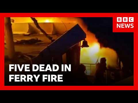 Five dead and 86 feared missing after Philippines ferry fire | BBC News