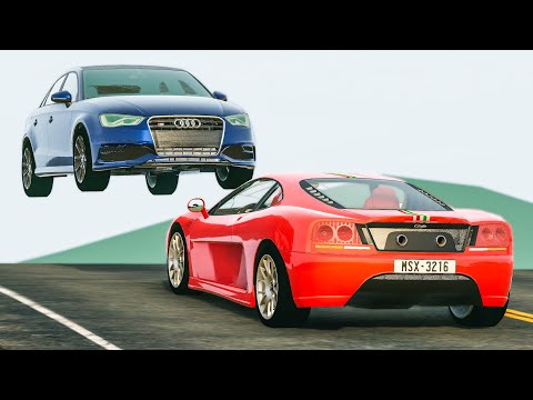 Satisfying Rollovers Crashes #51 - BeamNG Drive Crashes