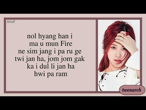 BLACKPINK 'WHISTLE' Karaoke