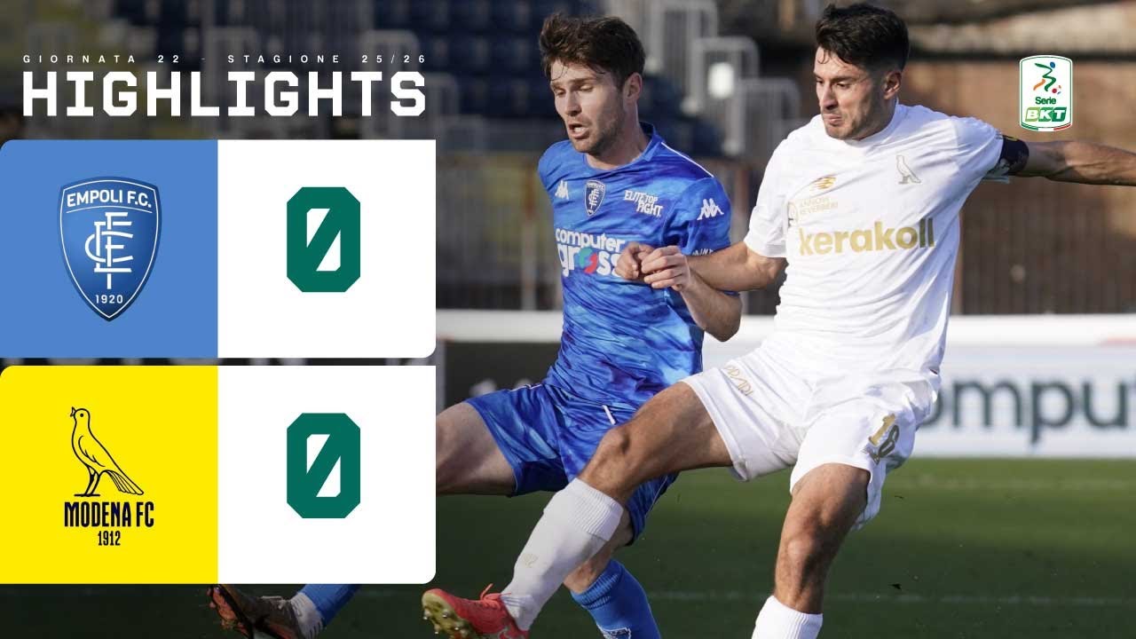 Empoli vs Modena Highlights
