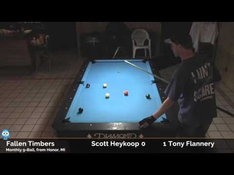 2016-05-07 Fallen Timbers 9-ball: Scott Heykoop vs Tony Flannery