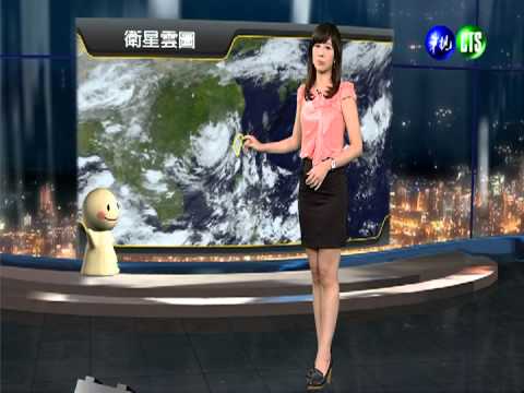2013.07.14華視晚間氣象 連佩貝主播