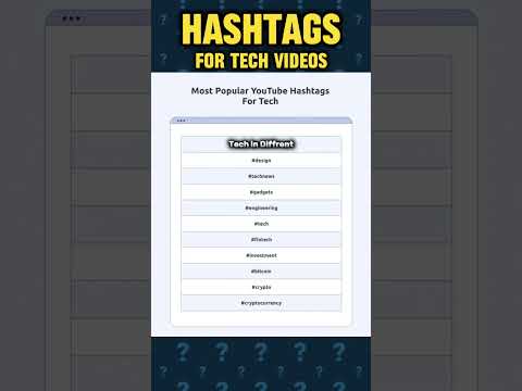 Tech Videos Viral Hashtags 😱 #yotubeshorts