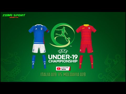 Italia U19  Vs  Moldavia U19  -  Campionato Europeo U19