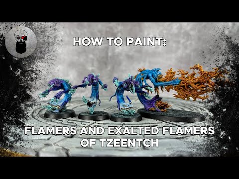 Contrast+ How to Paint: Flamers and Exalted Flamers of Tzeentch