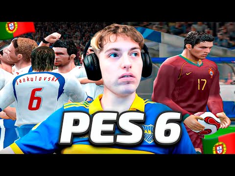 INTENTANDO SALIR CAMPEON DEL MUNDO CON CR7 EN EL PES 6 - DAVOO XENEIZE (PARTE 1)