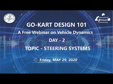 STEERING || GOKART DESIGN 101 : DAY-2 || FREE WEBINAR BY IGC-LPU