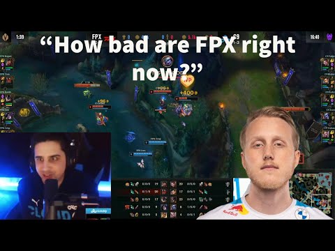 IWillDominate Reacts To C9's First Blood Against FPX!!