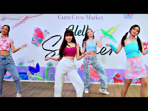 "Ice Cream (BLACKPINK)" cover by "CM Trainee" Group A @ งาน "Cm Cafe​ &​ Guru Market" :Central RAMA3
