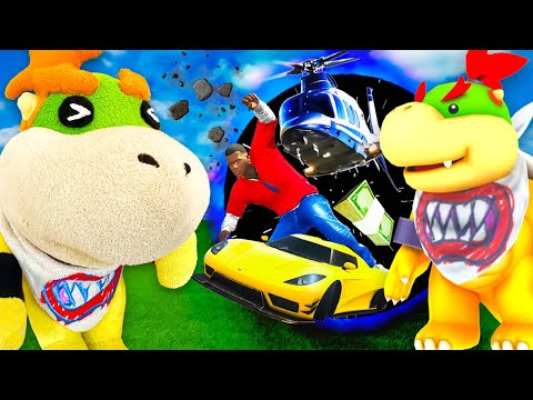 Bowser Jr Plays GRAND THEFT AUTO V MODS