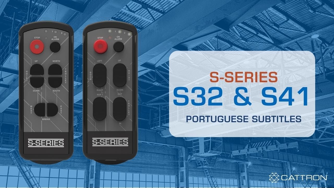 S-Series Industrial Wireless Remote Control Systems (Portuguese Subtitles)