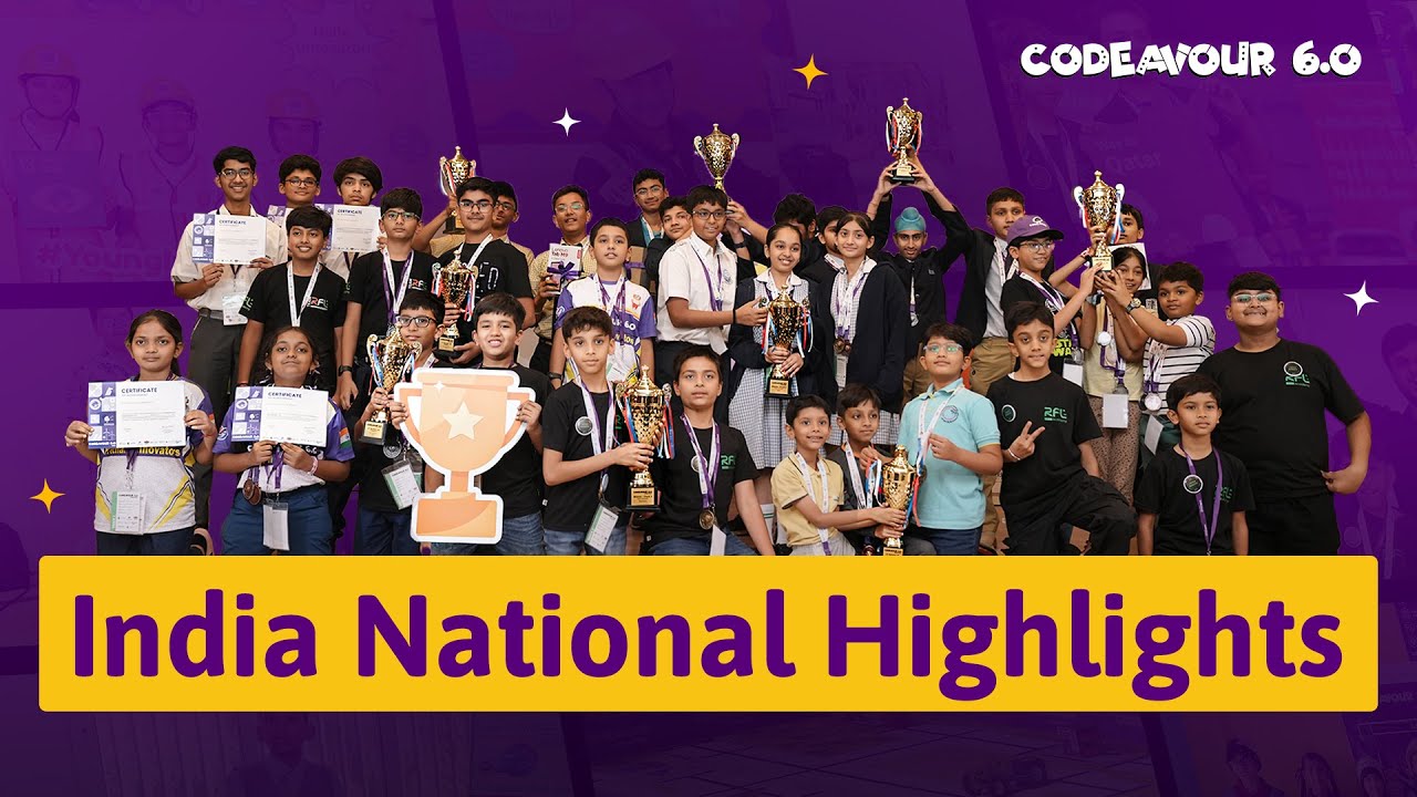 Highlights of Codeavour 6.0 India National Event | AI and Robotics Competition