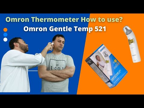 How to Use Omron Gentle Temp 521 Thermometer for Accurate Readings | Step-by-Step Guide