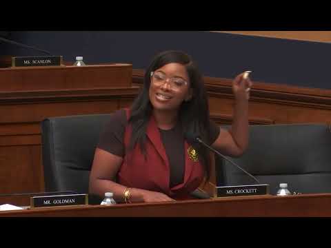 Jasmine Crockett Explodes on GOP Witnesses Over Racism