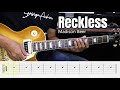 Reckless - Madison Beer - Guitar Instrumental Cover + Tab