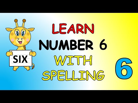 YouTube video about: How do you spell 6?