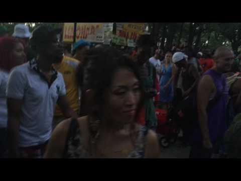 Drum Circle closure - Soul Summit - Fort Greene Park Brooklyn - New York City August 7,  2016