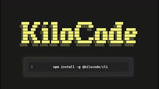Kilo Code CLI: Get started