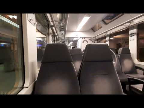 Mitfahrt mit der Zentralbahn zb/Ausfahrt Bahnhof Luzern Allmend/Messe/Fensterblick und Innenraum