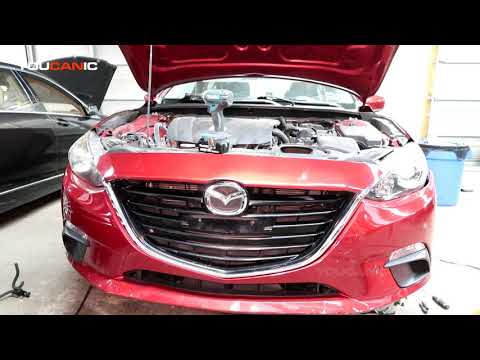 2014-2018 Mazda 3 Front Bumper Removal