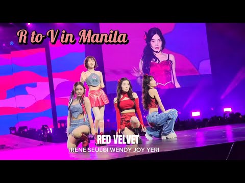 [FULL CAM][VIP D] Red Velvet R to V in Manila at MOA Arena Philippines