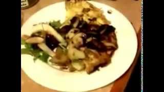 Salmon Omelette Asparagus Hollandaise Sauce Cream Cheese