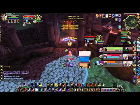 WoW WoD - Rated Arena 3v3 - 6.1 Enhance Disc War vs Hunter Dk Rdruid. #nogear