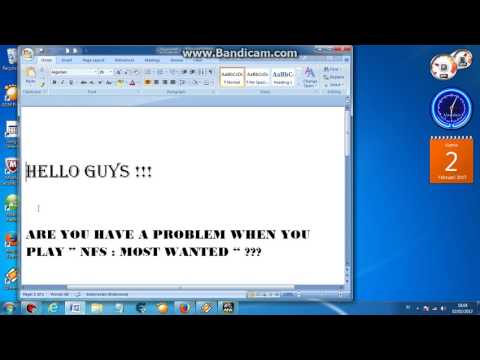 Need For Speed : " Most Wanted " HACK Cash,Bounty and, Name