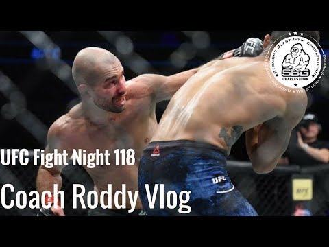 UFC Fight Night 118 - Coach Roddy Vlog