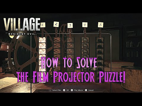 Resident Evil: Village Film Projector Puzzle