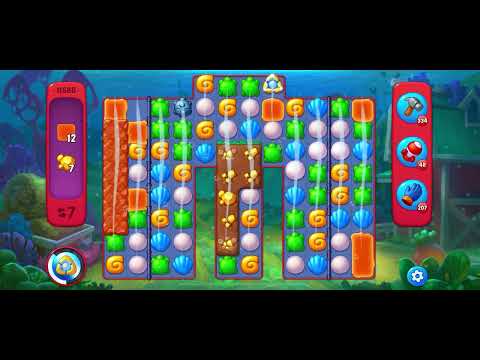 Fishdom Hard level 11586 no boosters フィッシュダム ハード