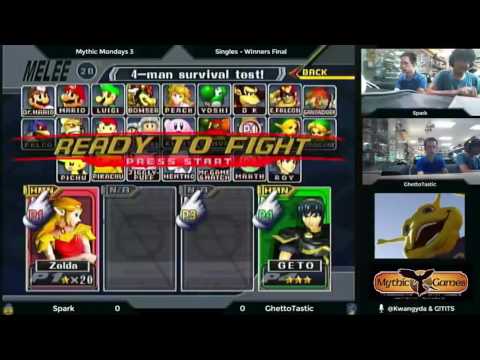 Mythic Monday 3 - Spark (Sheik) vs Ghettotastic (Marth)