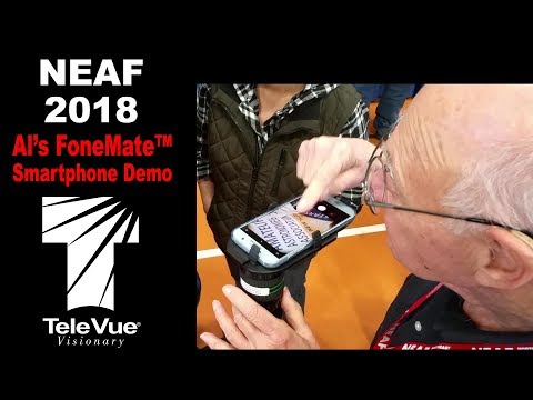 Tele Vue FoneMate Demo by Al Nagler @ NEAF 2018