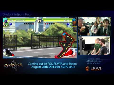 Divekick #eSports Hour #9 NO MORE SECRETS EDITION