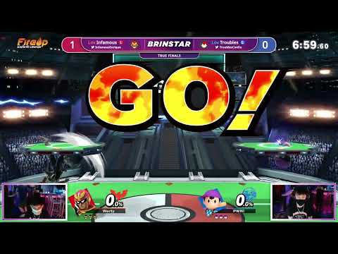 Infamous (Captain Falcon) vs Troubles (Ness) - Brinstar #4 True Finals