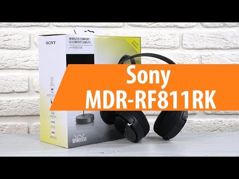 Наушники Sony MDR-RF811RK черный - Видео