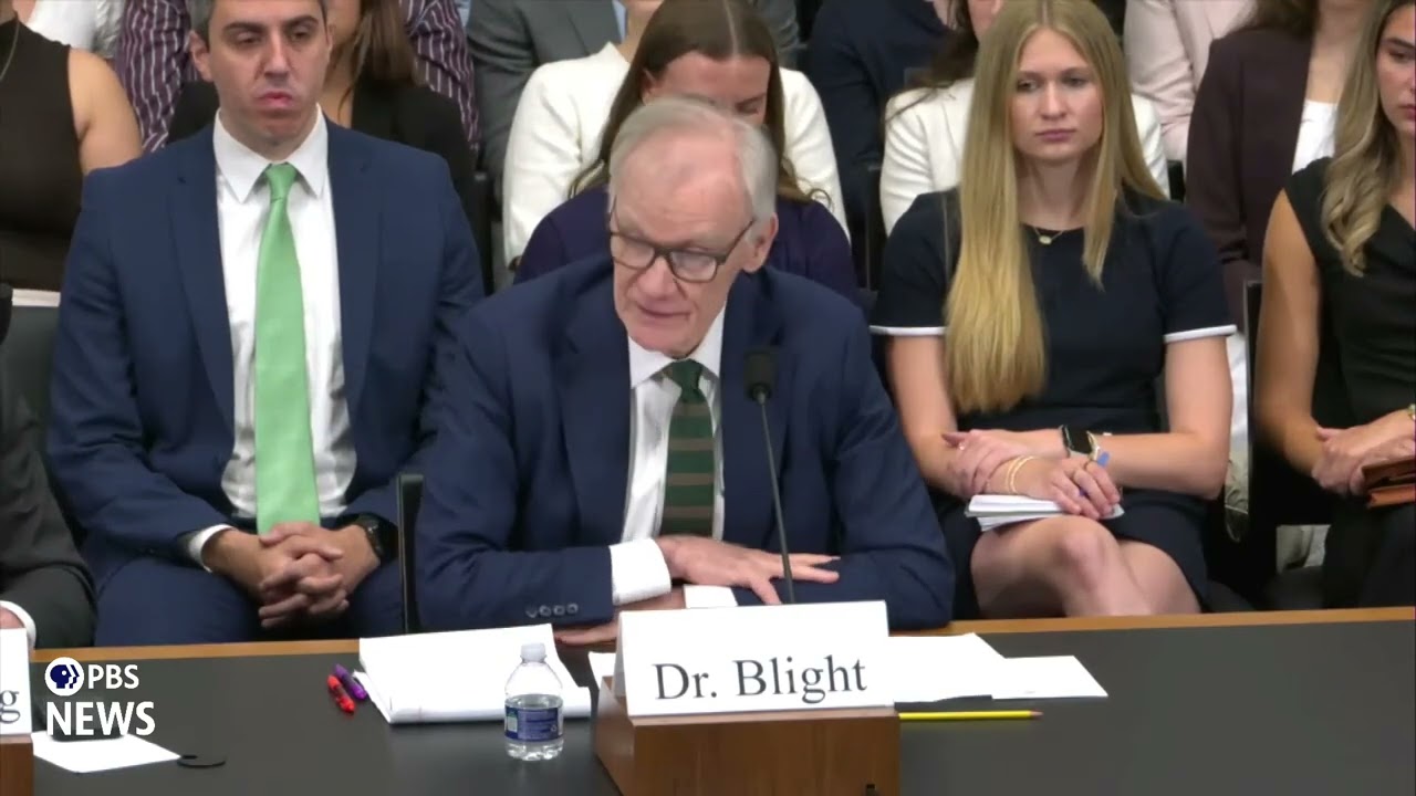 WATCH: David Blight makes opening statement in hearing on how Smithsonian presents history