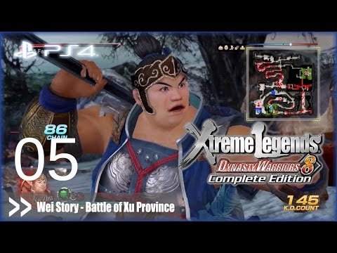 Dynasty Warriors 8: XL Complete Edition (PS4) - Wei Story Pt.5 [Battle of Xu Province]