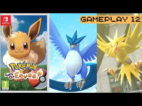Dove trovare Scivolacqua (Surf), Spinta (Forza), Zapdos e Articuno - Pokémon Let's Go Eevve GamePlay