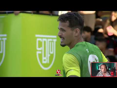 JOGO ÉPICO - Índio e Felipe x Brisa e Sandrey - Semifinal CBFUT - Ilhéus BA - React FTV Ep 453