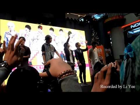 121124 VIXX Fanmeeting in Msia - Intro Video & Short part of Rock Ur Body