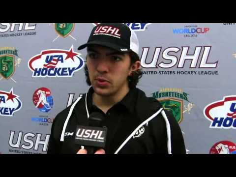 Sioux City Musketeers vs. Vityaz Chekhov - Sam Kurker post game
