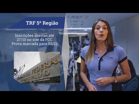 Boletim de Notícias - Concurso TRF-5: inscrições abertas