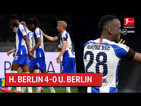 Hertha Berlin vs. Union Berlin (4-0) | Bundesliga Highlights