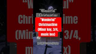 🎄😐 “Wonderful” Christmastime #paulmccartney #wonderfulchristmastime #majortominor #musicbox