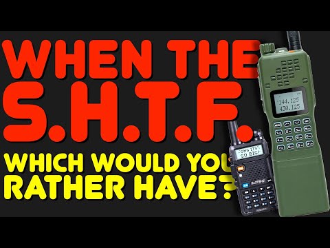 Baofeng AR-152 SHTF Emergency Prepper Comms Radio - Review of the AR-152 Emergency Ham Walkie Talkie